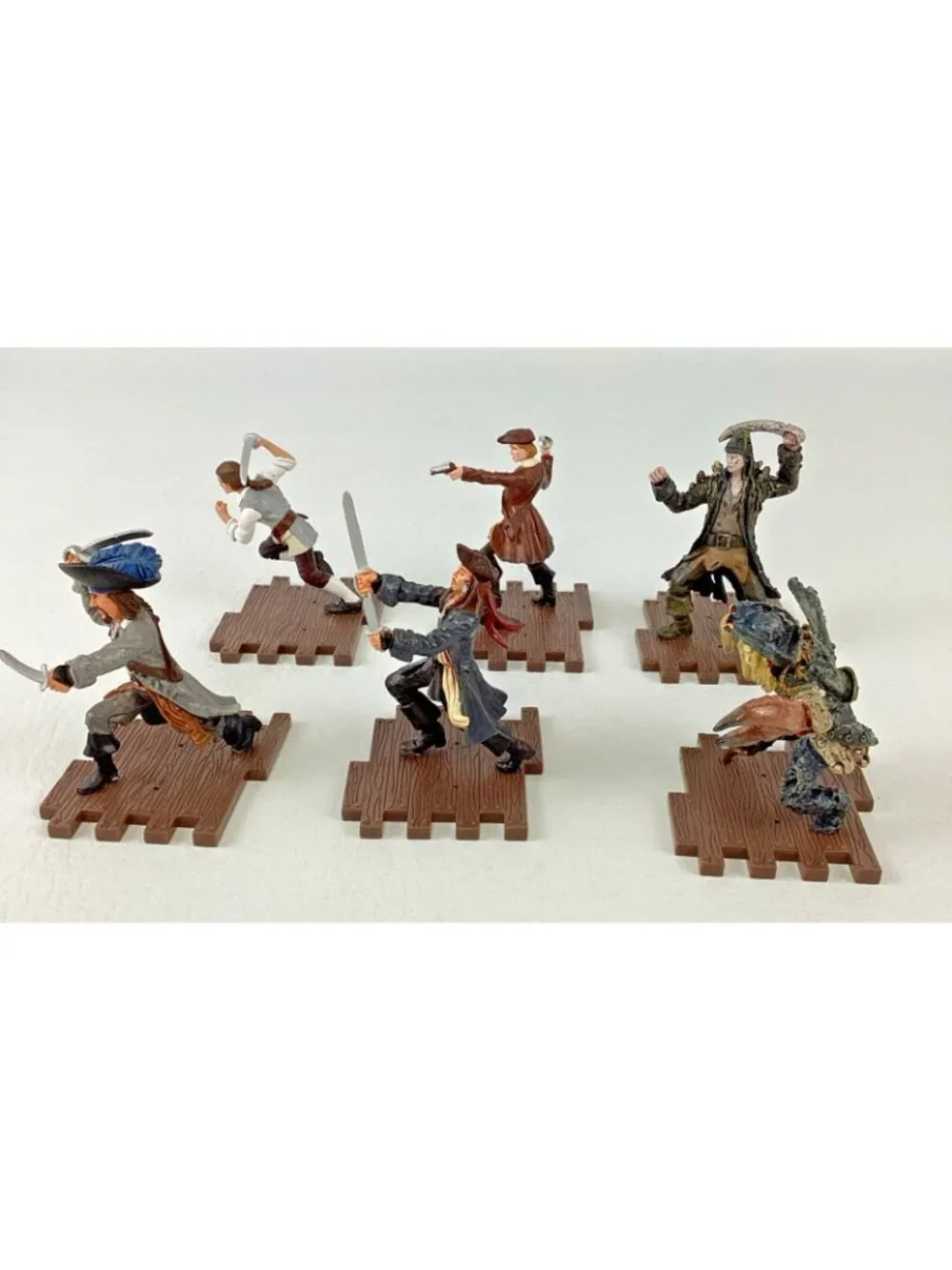 Disney Pirates Caribbean Dead Man Chest Figure Bootstrap Jack Sparrow Davy Jones